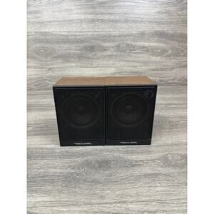 Vintage Realistic 7” Minimus 2.5 Bookshelf Speakers Model 40-1999A Walnut